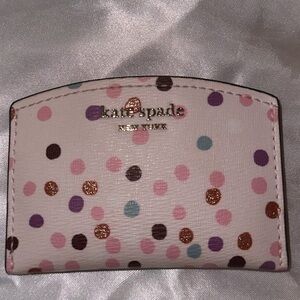 Kate Spade Polka Dot Cardholder